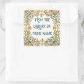 照明縁ど蔵書票 スクエアシール (バッグ)