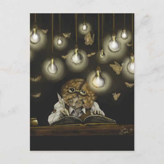 "照明"の収集できる郵便はがき ポストカード (正面)