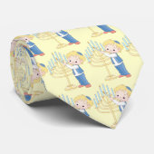 照明（ユダヤ教）メノラー ネクタイ (ロール)