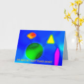 「照明」 5 x 7グリーティングカード（封筒つき） カード (黄色い花)