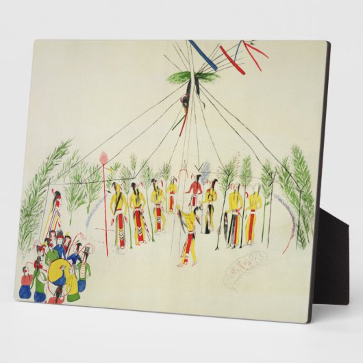 照正音舞 フォトプラーク (側面)