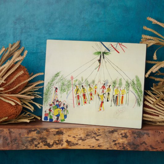 照正音舞 フォトプラーク (側面)