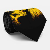 照準のタイのシカ ネクタイ (ロール)