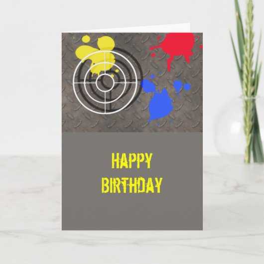 照準を用いる錆つかせた火格子 カード (正面)