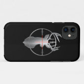 照準内のシカ Case-Mate iPhoneケース (裏面(横))