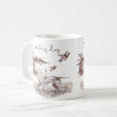 照準犬 コーヒーマグカップ (正面左)