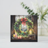 照素朴明式リース カード (スタンド正面)