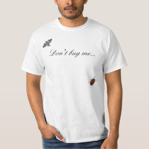 "煩わせないで下さい私を…" ヴィンテージの昆虫の昆虫学の分類学 Tシャツ