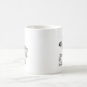 煩わせることのために残念: ヴィンテージのバッタ/コオロギ コーヒーマグカップ (中央)