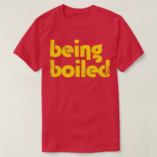 煮ること Tシャツ (デザイン正面)