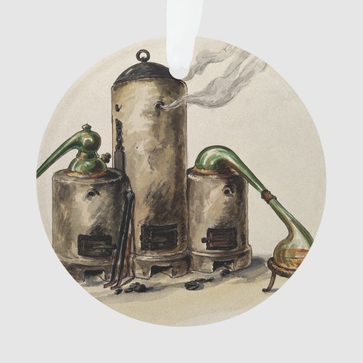煮沸と凝縮錬金術の道具 オーナメント (正面)