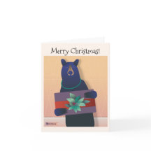 熊💕が祝日の贈り物を持つ- trForsman