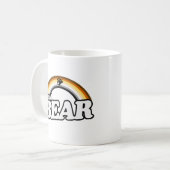 熊とプライド コーヒーマグカップ (正面左)