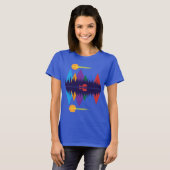 熊と子熊 Tシャツ (正面フル)