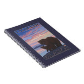 熊と子猫 – ラトウシュ、アラスカ ノートブック (右側)