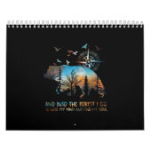 熊と森に私は気を失うために行く カレンダー (カバー)