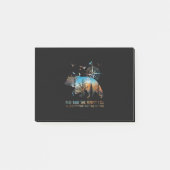 熊と森に私は気を失うために行く ポストイット (正面)