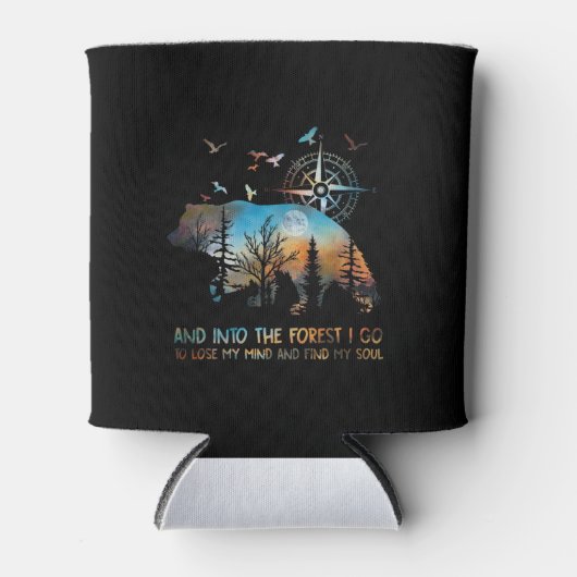 熊と森の中で私は気を失うために行き 缶クーラー (正面)