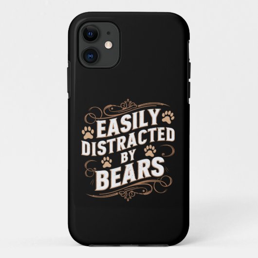 熊に気を取られがち ゲイ・ベア・プライド Case-Mate iPhoneケース (裏面)