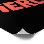 熊のように荒れ狂い、ライオンのように獰猛 ポスター (角)