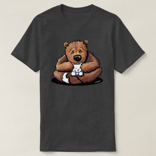 熊のハグTシャツ Tシャツ (デザイン正面)