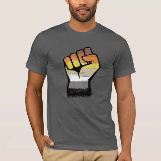 熊のプライドの拳 Tシャツ (正面)