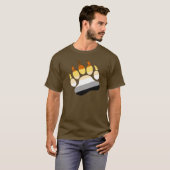 熊のプライド パウ Tシャツ (正面フル)
