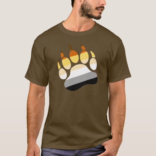 熊のプライド パウ Tシャツ (正面)