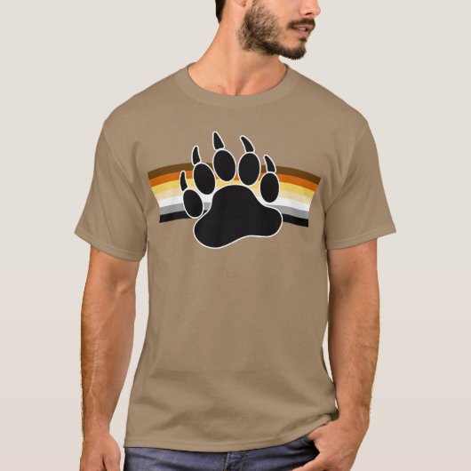 熊のプライドTシャツ Tシャツ (正面)