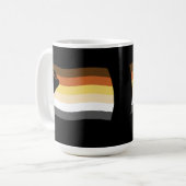 熊の兄弟旗マグカップ コーヒーマグカップ (正面左)