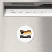 熊の兄弟旗マグネット マグネット (インサイチュ (食洗機))
