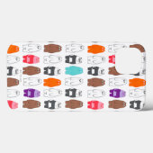 熊の熊のカラフル柄 Case-Mate iPhoneケース (裏面 (横))