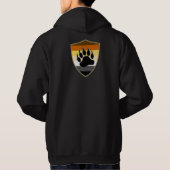 熊の誇りのシールドベアパウ - Tシャツ (裏面)