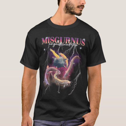 熊の釣り Tシャツ (正面)