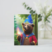 熊の魔法使い火棒 ポストカード (スタンド正面)