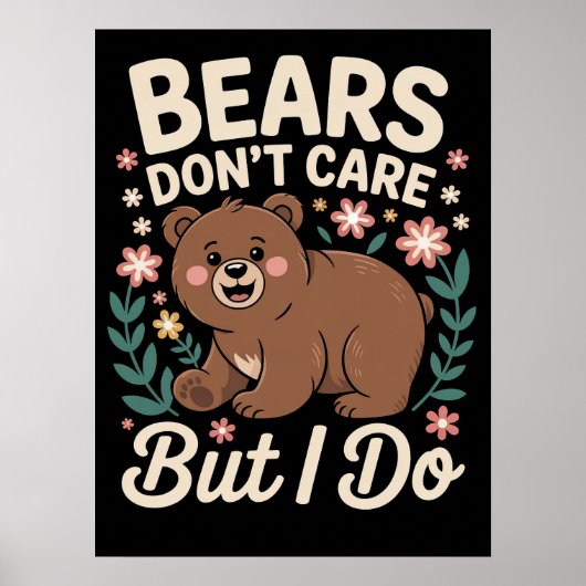 熊は気にないが ポスター (正面)