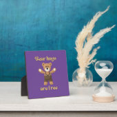 熊は自由 フォトプラーク (インサイチュ)