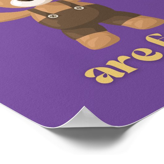 熊は自由 ポスター (角)