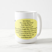 熊もしは蜂だった コーヒーマグカップ (正面右)