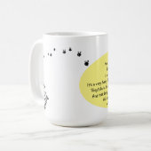 熊もしは蜂だった コーヒーマグカップ (正面左)