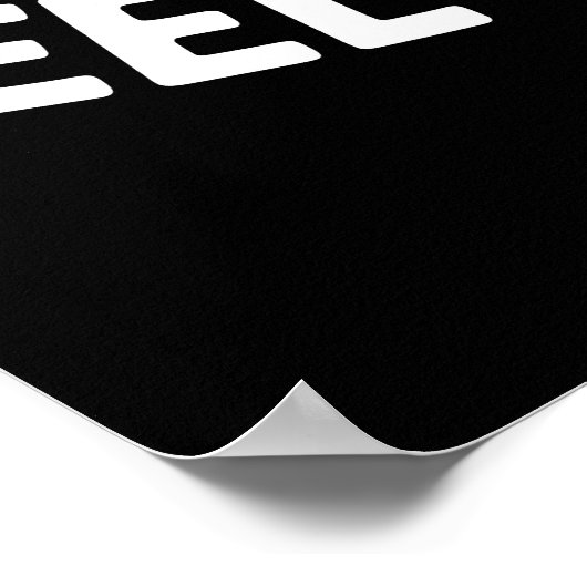 熊を抱きしめ感じて愛 ポスター (角)