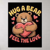 熊を抱感じき詰める ポスター (正面)