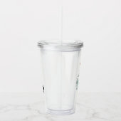 熊を裸で気に家を取れ アクリルタンブラー (右)