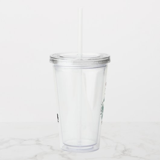 熊を裸で気に家を取れ アクリルタンブラー (右)