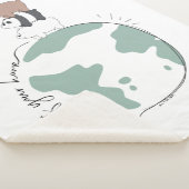 熊を裸で気に家を取れ シェルパブランケット (3/4)