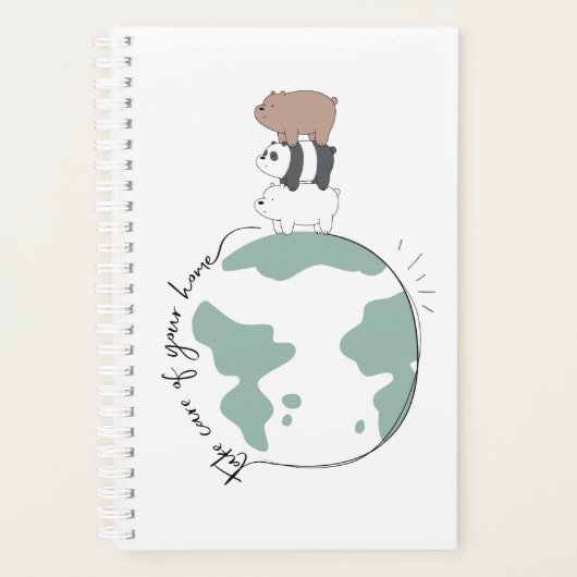 熊を裸で気に家を取れ プランナー手帳 (正面)