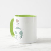 熊を裸で気に家を取れ マグカップ (正面左)