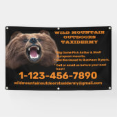 熊カスタマイズ大ゲーム 横断幕 (横)