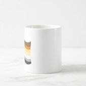 熊プライド パウ波状旗 コーヒーマグカップ (中央)