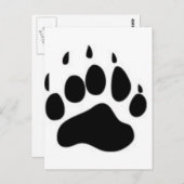 熊手の跡 ポストカード (正面/裏面)